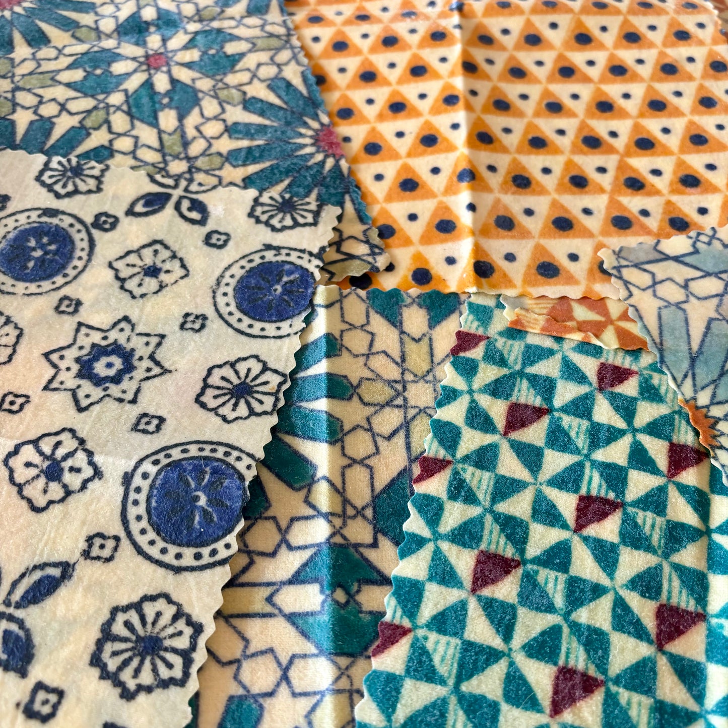 5-Piece Beeswax Wrap Set