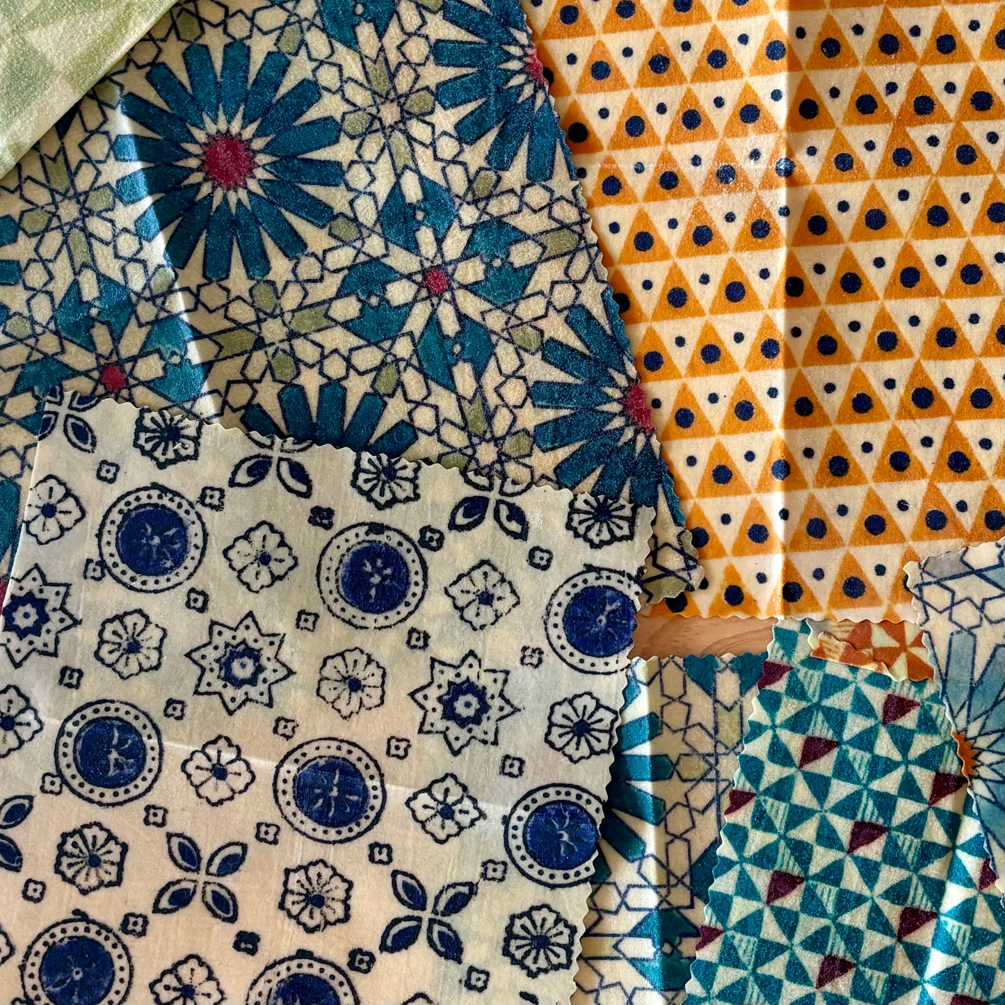 5-Piece Beeswax Wrap Set