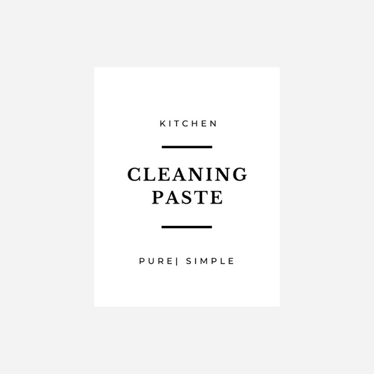 'Cleaning Paste' Label