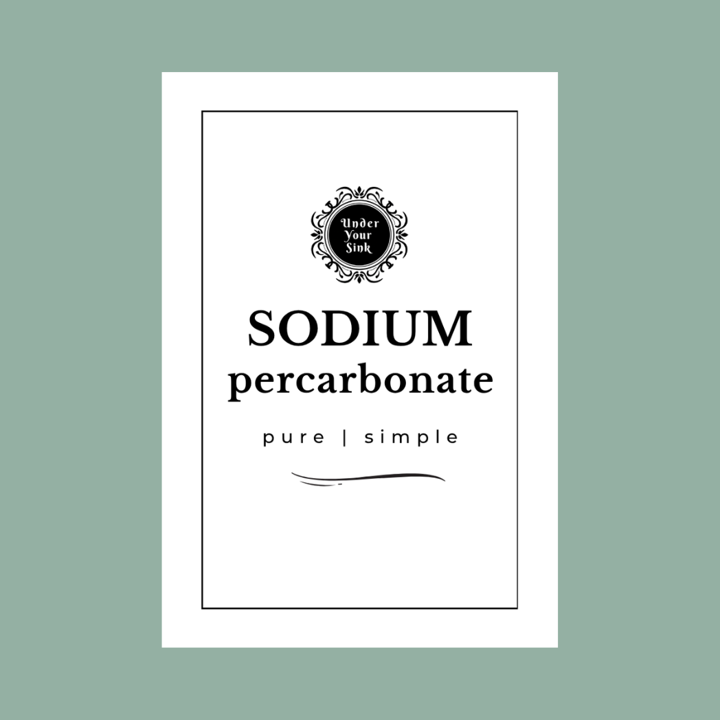 'Sodium Percarbonate' Label
