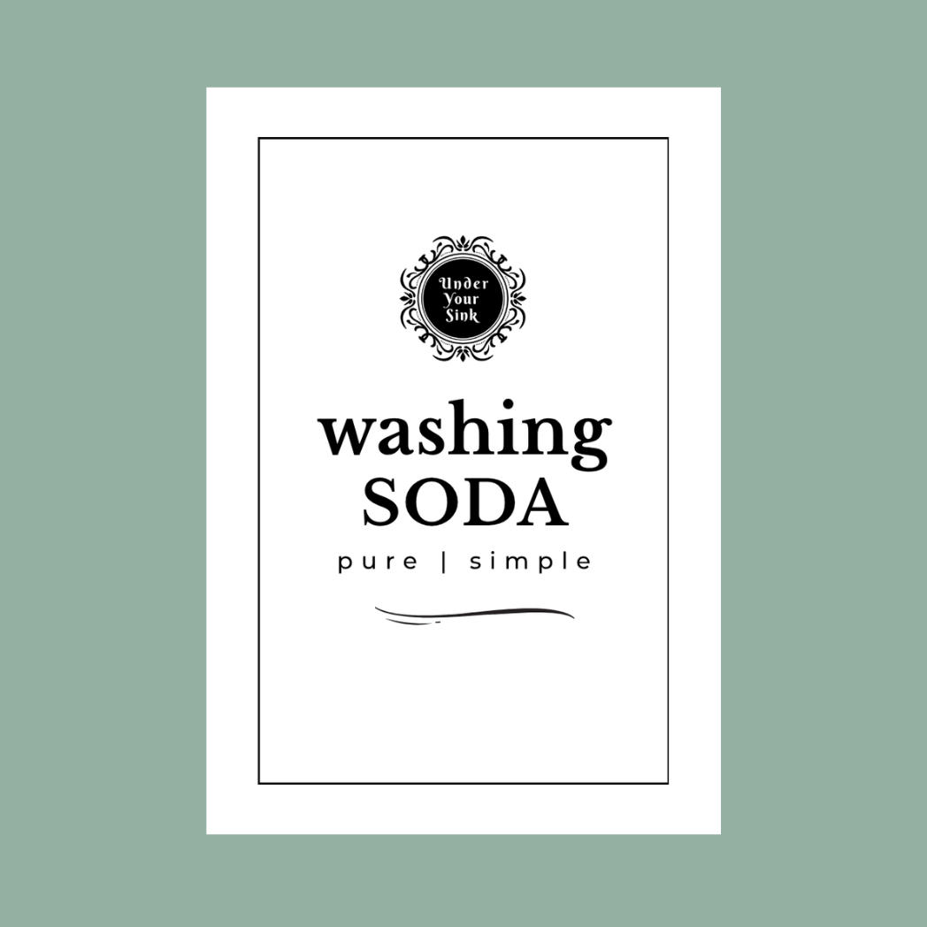 'Washing Soda' Label