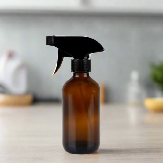 250ml Spray Bottle - Amber Glass