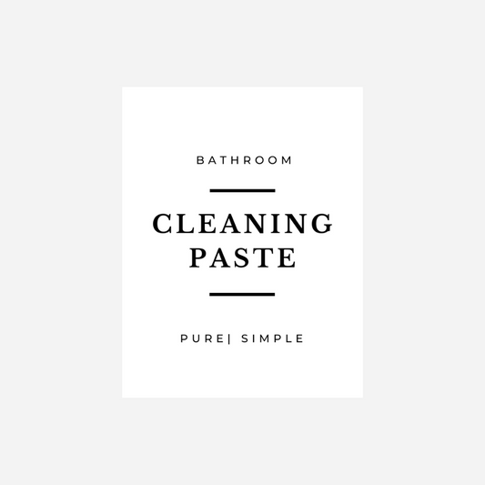 'Cleaning Paste' Label