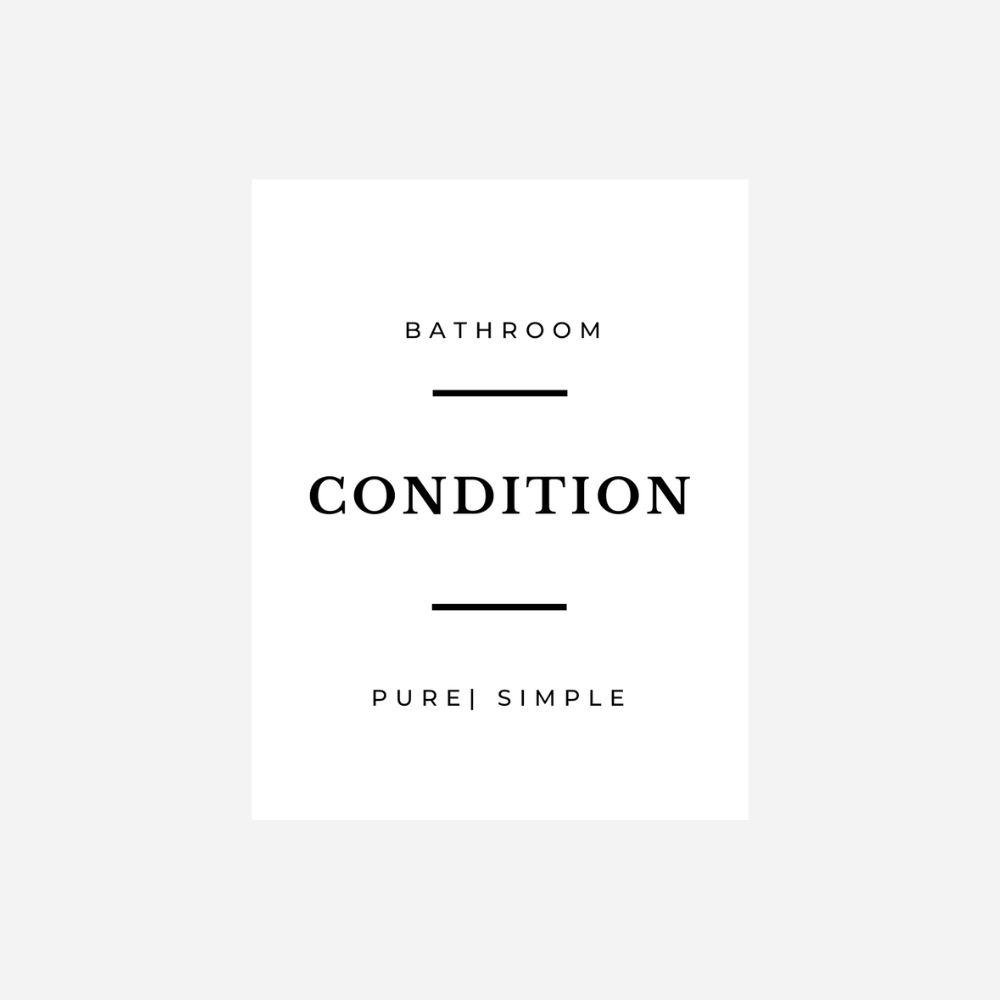 Bathroom Labels