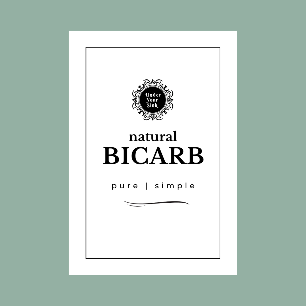 'Natural Bicarb' Label