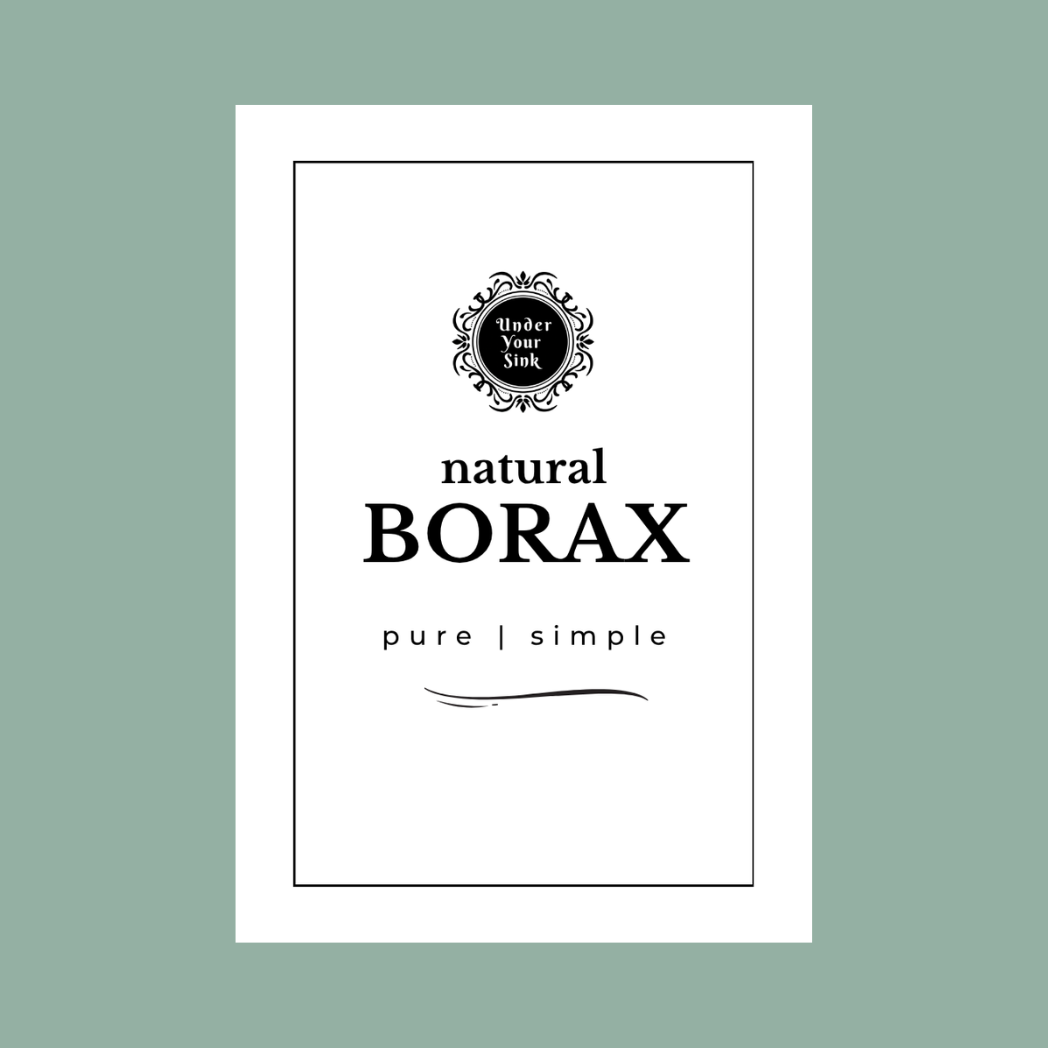 'Natural Borax' Label