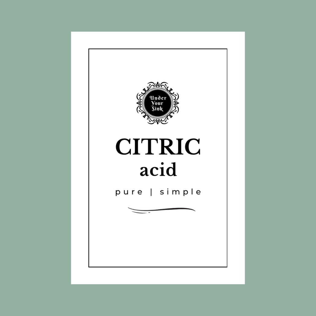 'Citric Acid' Label