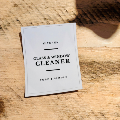 Spray Bottle Labels