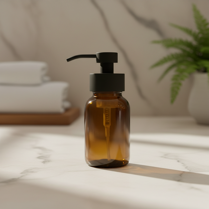 Foaming soap pump bottle
