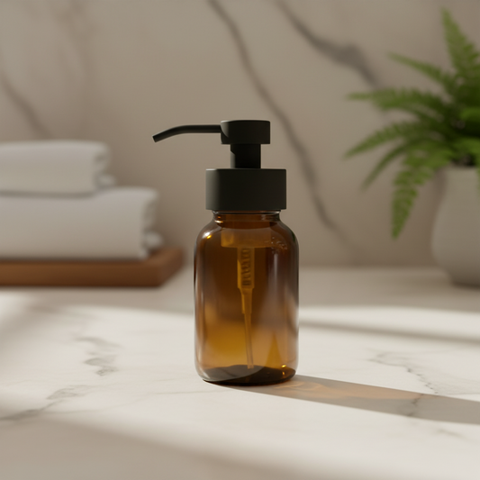Foaming soap pump bottle