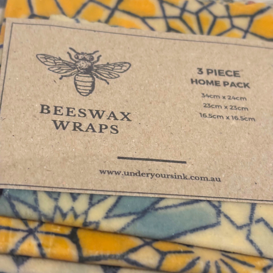 3 Piece Beeswax Wrap Set