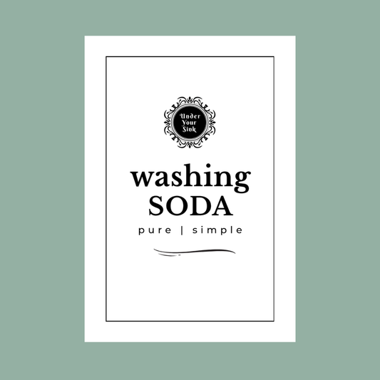 'Washing Soda' Label
