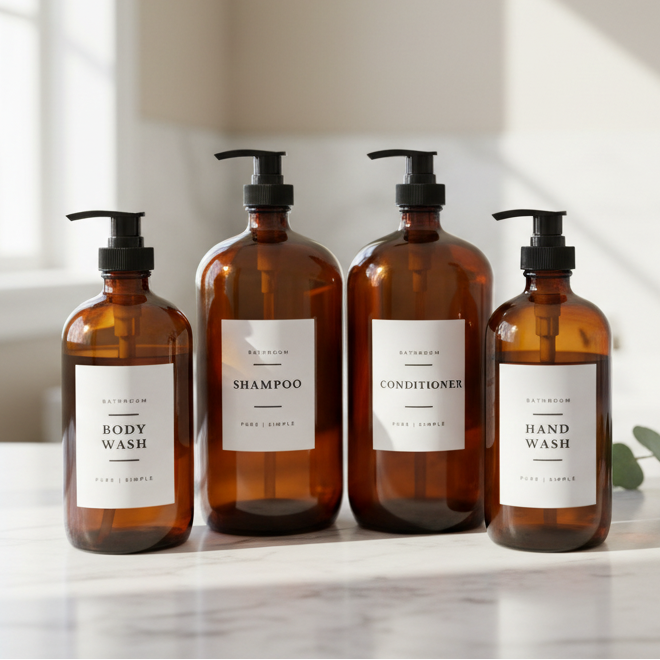 Bathroom Glassware Set