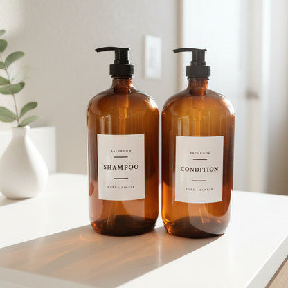 Bathroom Glassware Set